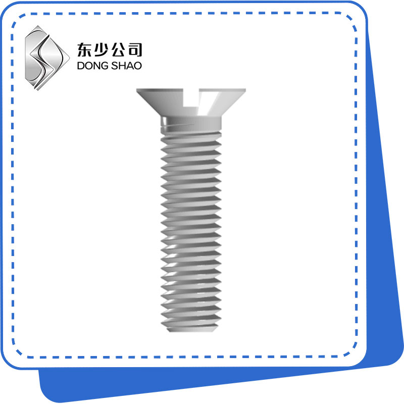 Slotted Countersunk Serokê Screws