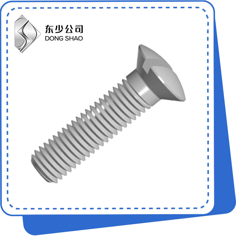 Slotted Rakir Countersunk Serokê Screws